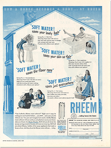 Rheem's First National Ad Campaign