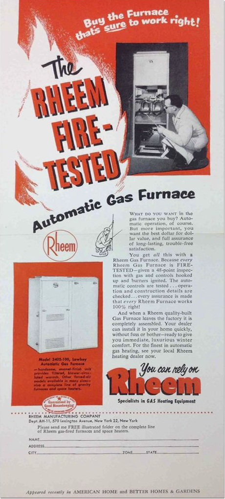 Rheem Gas Furnace