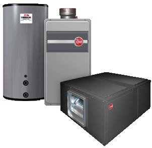 Learn more about dependable Rheem Commercial Heating & Cooling Products