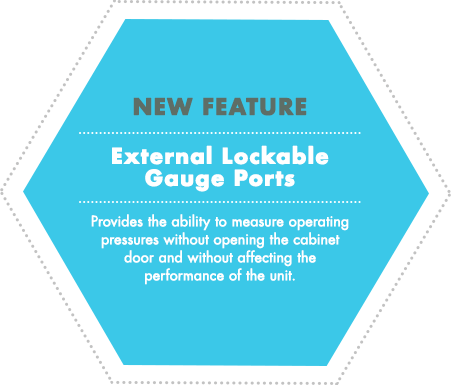 External Lockable Gauge Ports