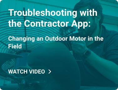 CHANGING THE Outdoor MOTOR IN THE FIELD