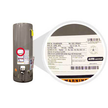 Rheem Performance 40 Gal Tall 6 Year 36 000 Btu Natural Gas Tank Water Heater Xg40t06ec36u1 The Home Depot