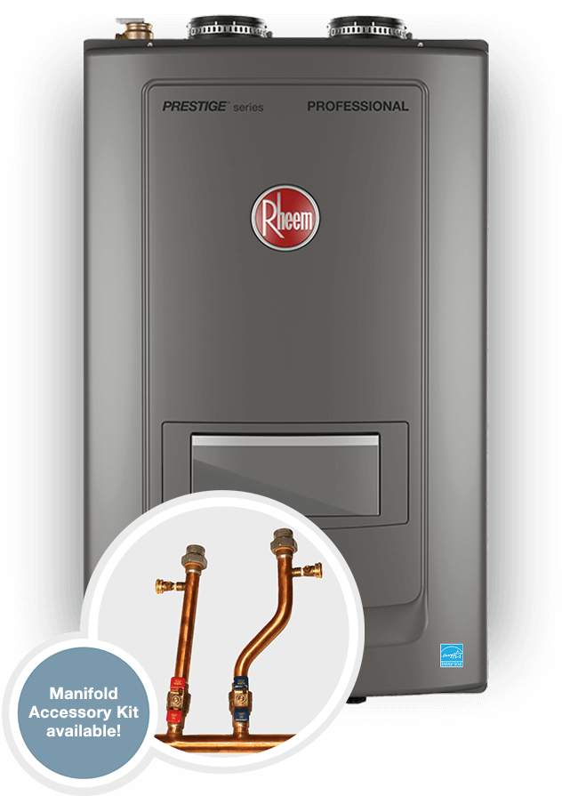 Rheem® Prestige® Series High Efficiency Combi Boiler Offers Both Space
