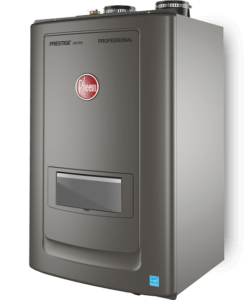 Blozend Spin Emulatie Combi Boiler: Endless Hot Water and Space Heating in One Unit - Water  Heating Blog - Rheem Manufacturing Company