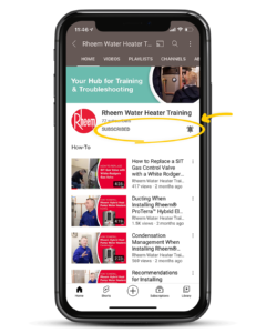 Subscribe to YouTube channel and click the notification bell
