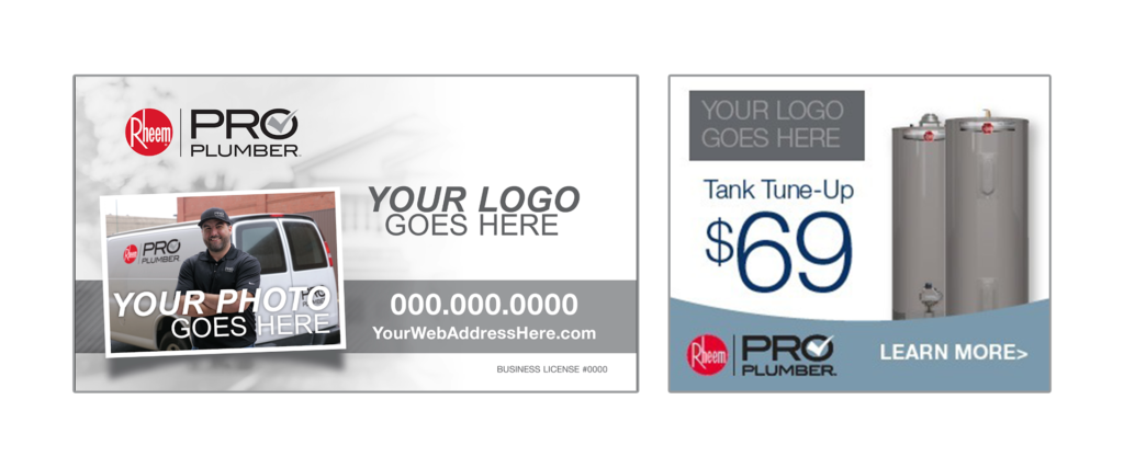 ProPlumber TV ad and web banner