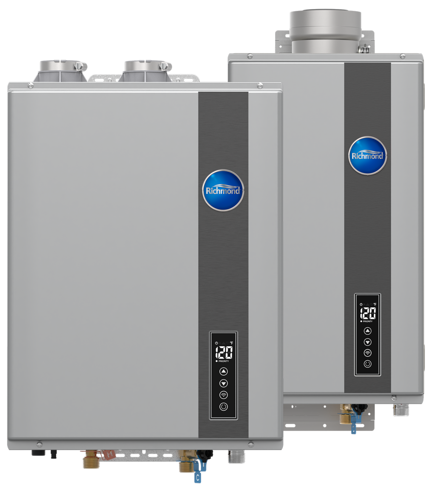 Gas & Electric Water Heaters & Tankless Models