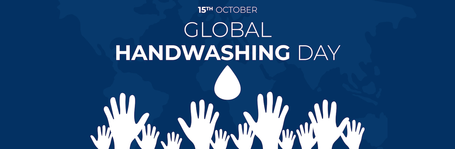 October 15th is Global Handwashing Day Banner