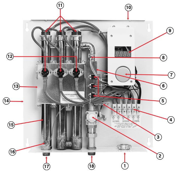 Rheem Tankless Electric Water Heater Wiring Diagram