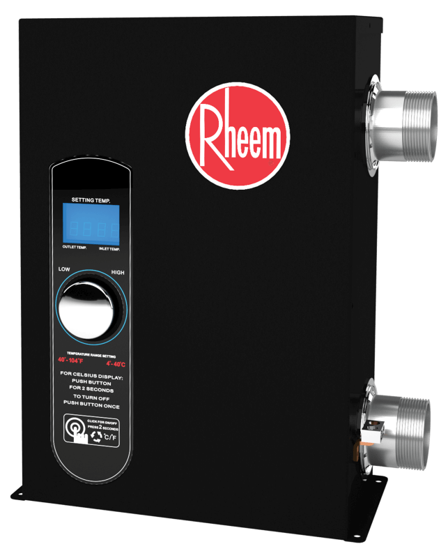E3T Digital Pool and Spa Heater Rheem.ca